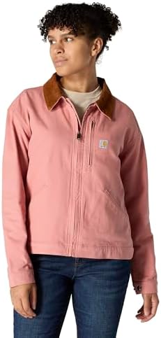 Carhartt Men's Rugged Flex Loose Fit Canvas Detroit Jacket